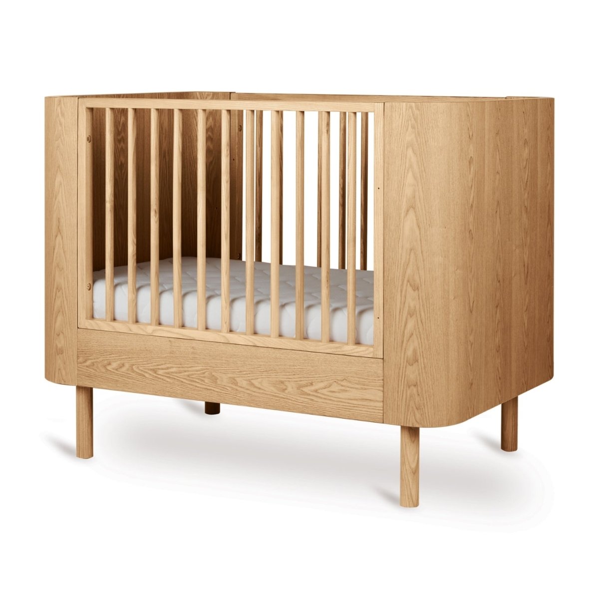 QUAX - Lit Bébé YUME 70 x 110 cm - Frêne Naturel