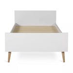QUAX - Lit Junior COCOON 90 x 200 Cm - Blanc Glacé