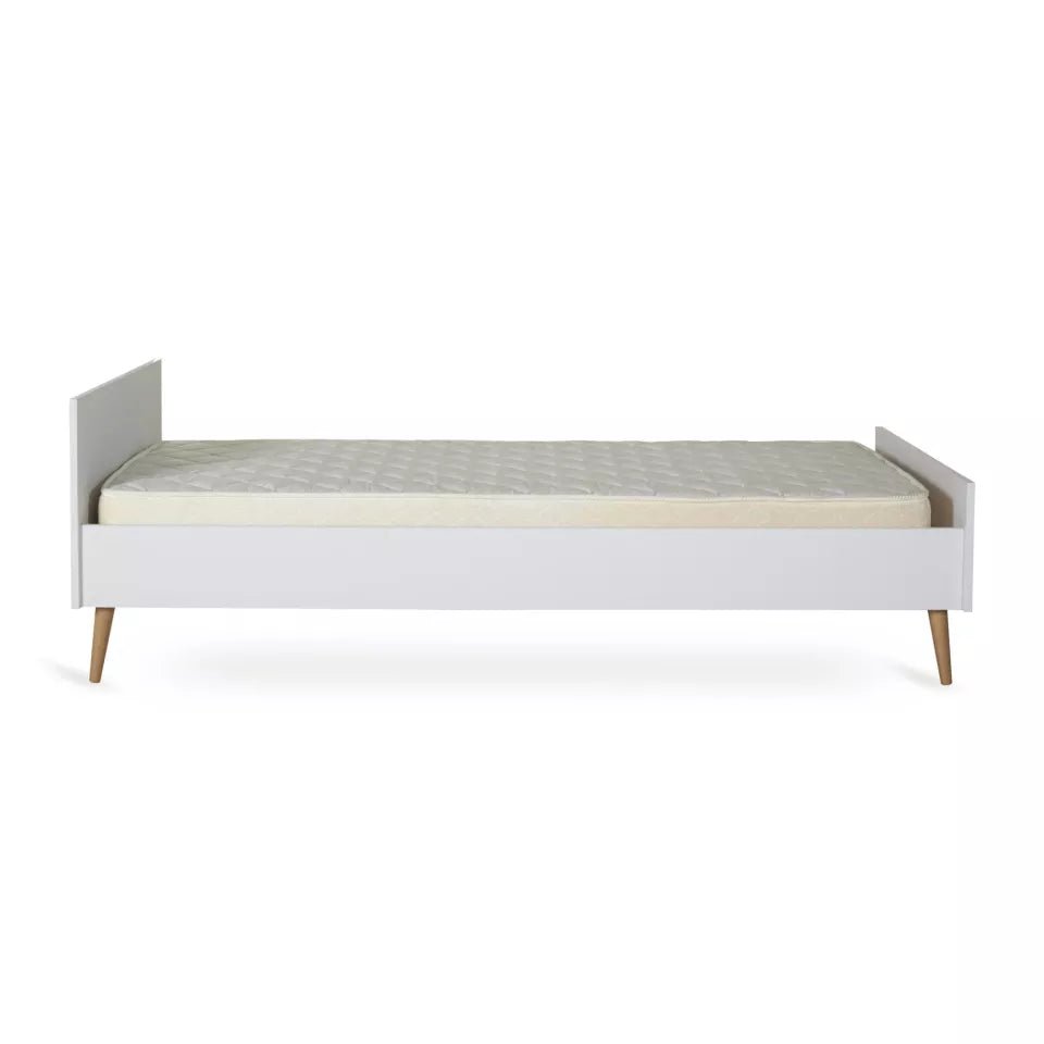 QUAX - Lit Junior COCOON 90 x 200 Cm - Blanc Glacé