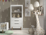 VIPACK - Armoire SMILE 3 Tiroirs Blanc