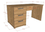 VIPACK - Bureau SAM Chêne