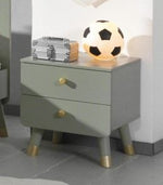 VIPACK - Chevet BILLY Vert Olive
