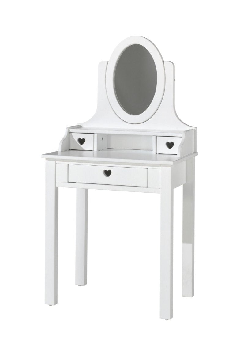 VIPACK - Coiffeuse AMORI Blanc