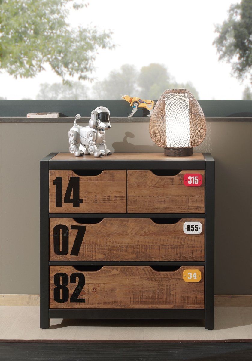 VIPACK - Commode ALEX 3 Tiroirs