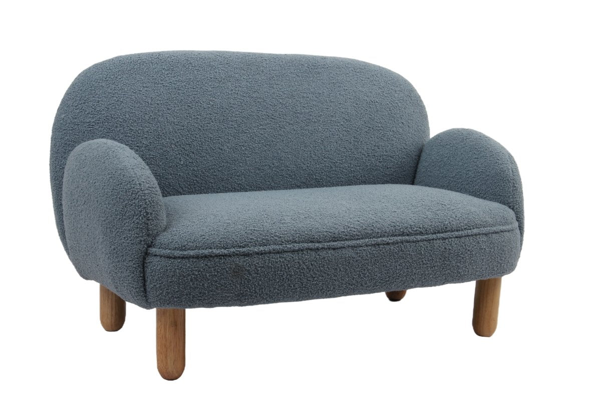VIPACK - Fauteuil Double ROCKY Mini Bleu