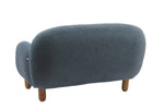 VIPACK - Fauteuil Double ROCKY Mini Bleu