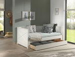 VIPACK - Lit Amouvable (93) 90 X 200 cm PINO / SCOTT Blanc