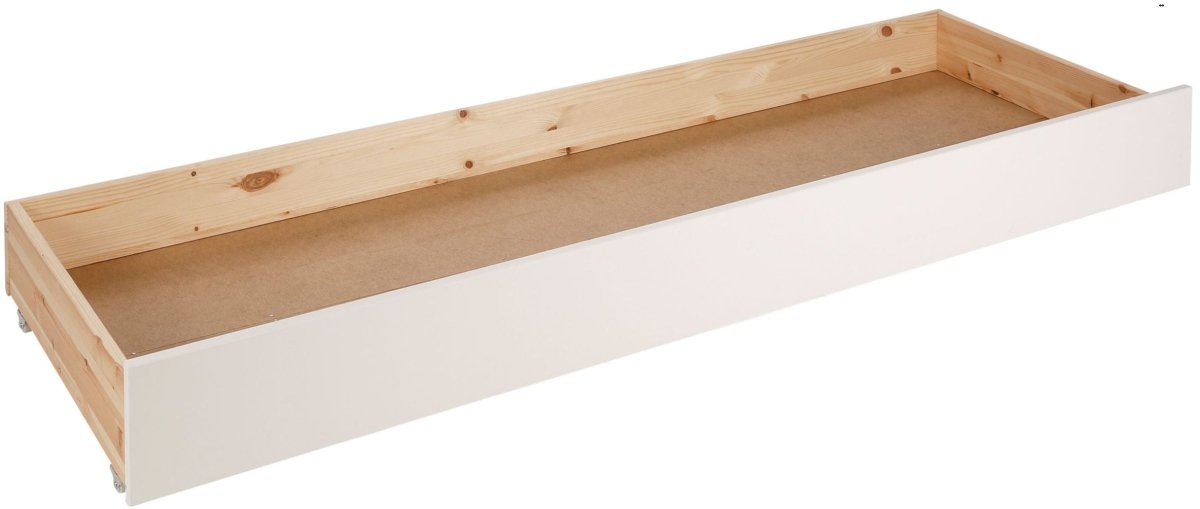 VIPACK - Lit Amouvable (93) 90 X 200 cm PINO / SCOTT Blanc