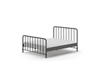 VIPACK - Lit BRONXX 160 X 200 cm Noir