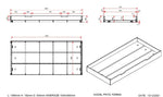 VIPACK - Lit Capitaine (91) FRITZ 90x200 cm Blanc