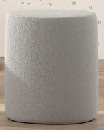 VIPACK - Lit Lune 140 X 200 Cm Gris Boucle
