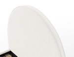 VIPACK - Lit LUNE Stokage 140 X 200 Cm Blanc - Les Petits