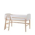 VIPACK - Lit Mi - Hauteur KIDDY 90 X 200 cm Blanc