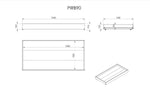 VIPACK - Lit De Famille SCOTT 140 X 200 cm + 90 X 200 cm Blanc
