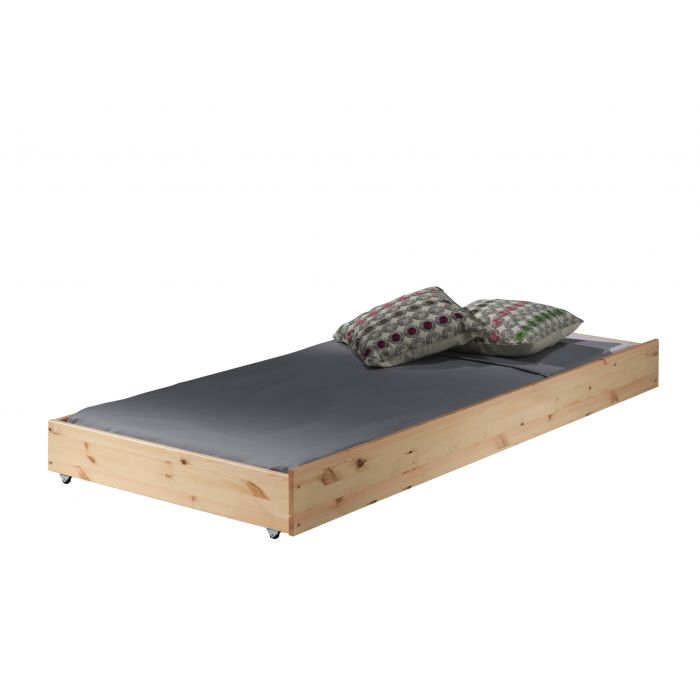 VIPACK - Lit Superposé (H 140cm) PINO 90 x 200 cm Naturel
