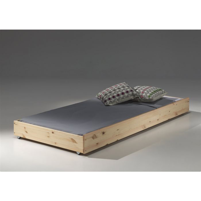VIPACK - Lit Superposé (H 180cm) PINO 90 x 200 cm Naturel