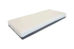 VIPACK - Lit Mezzanine Mi - Hauteur (H 115cm) SCOTT Avec Toboggan 90 X 200 cm Blanc