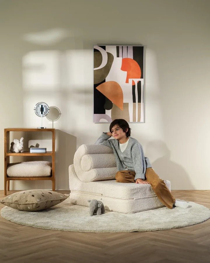 WIGIWAMA - Chaise Enfant Flipster - Blanc Cassé