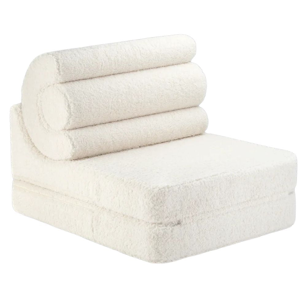 WIGIWAMA - Chaise Enfant Flipster - Blanc Cassé