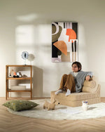 WIGIWAMA - Chaise Enfant Flipster - Sucre Roux
