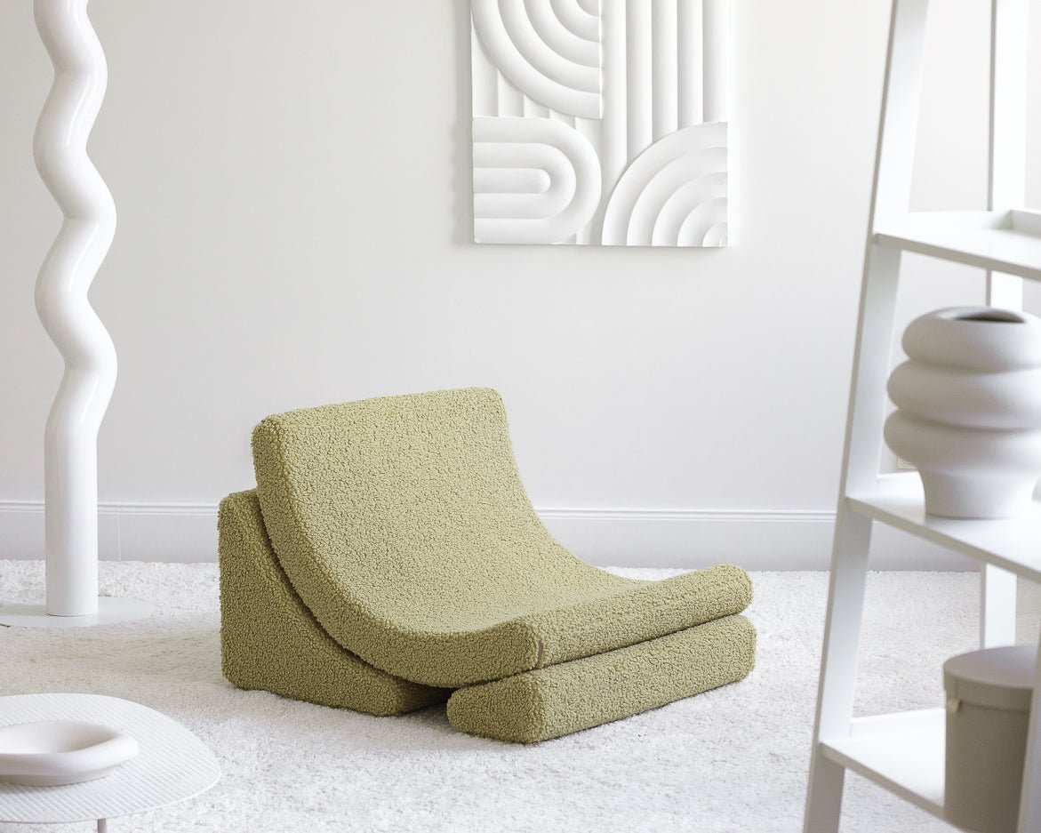 WIGIWAMA - Chaise Lune Molletonné - Matcha