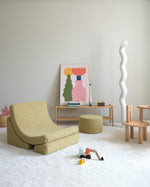 WIGIWAMA - Chaise Lune Molletonné - Matcha