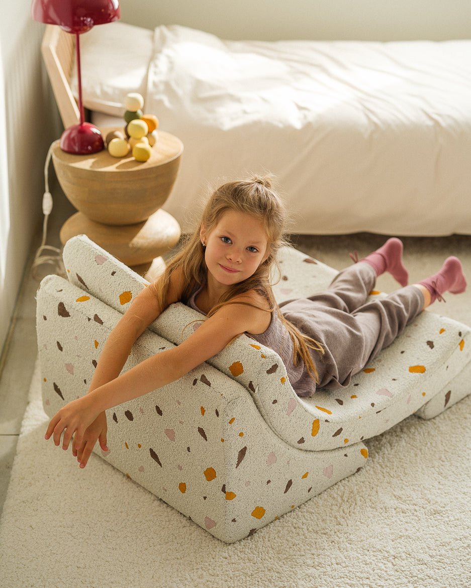 WIGIWAMA - Chaise Lune Terrazzo - Marbre