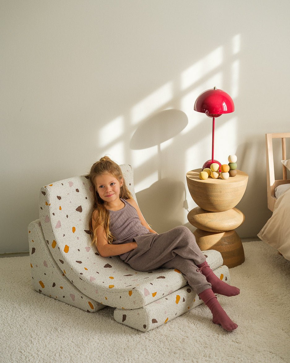 WIGIWAMA - Chaise Lune Terrazzo - Marbre