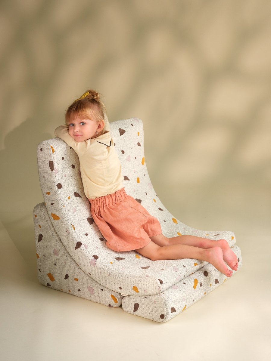 WIGIWAMA - Chaise Lune Terrazzo - Marbre