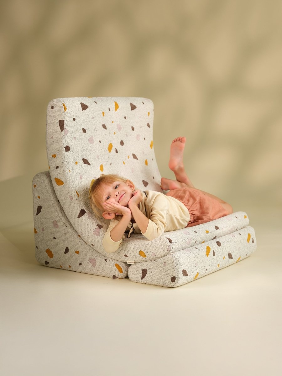 WIGIWAMA - Chaise Lune Terrazzo - Marbre
