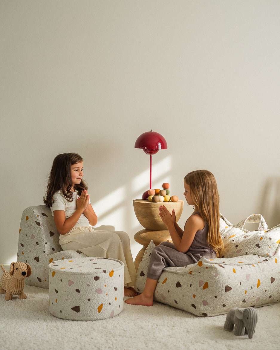 WIGIWAMA - Chaise Nuage Terrazzo - Marbre