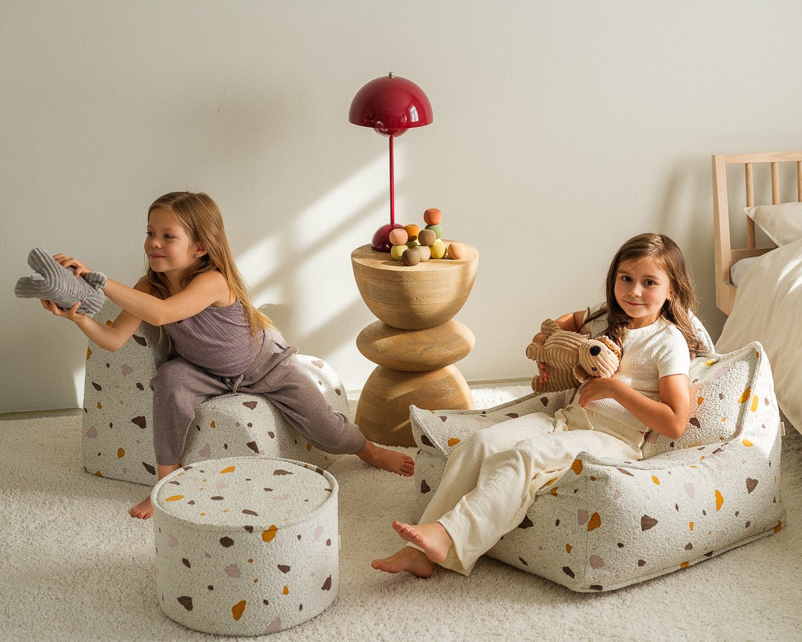 WIGIWAMA - Chaise Nuage Terrazzo - Marbre