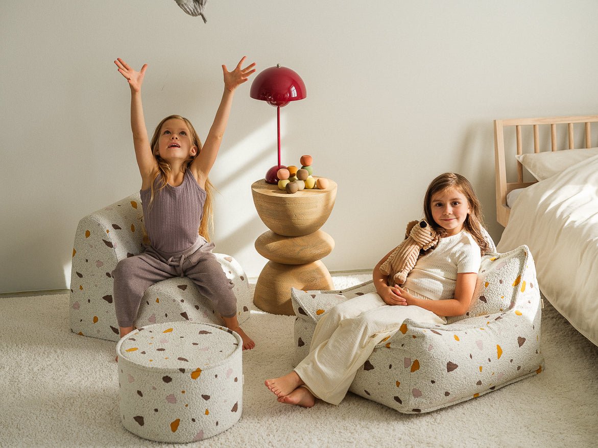 WIGIWAMA - Chaise Nuage Terrazzo - Marbre