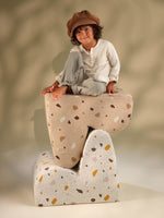 WIGIWAMA - Chaise Nuage Terrazzo - Marbre