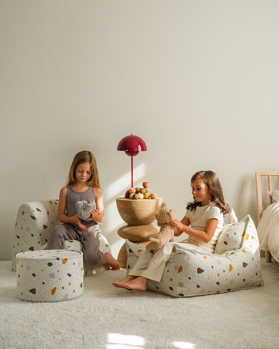 WIGIWAMA - Chaise Nuage Terrazzo - Marbre