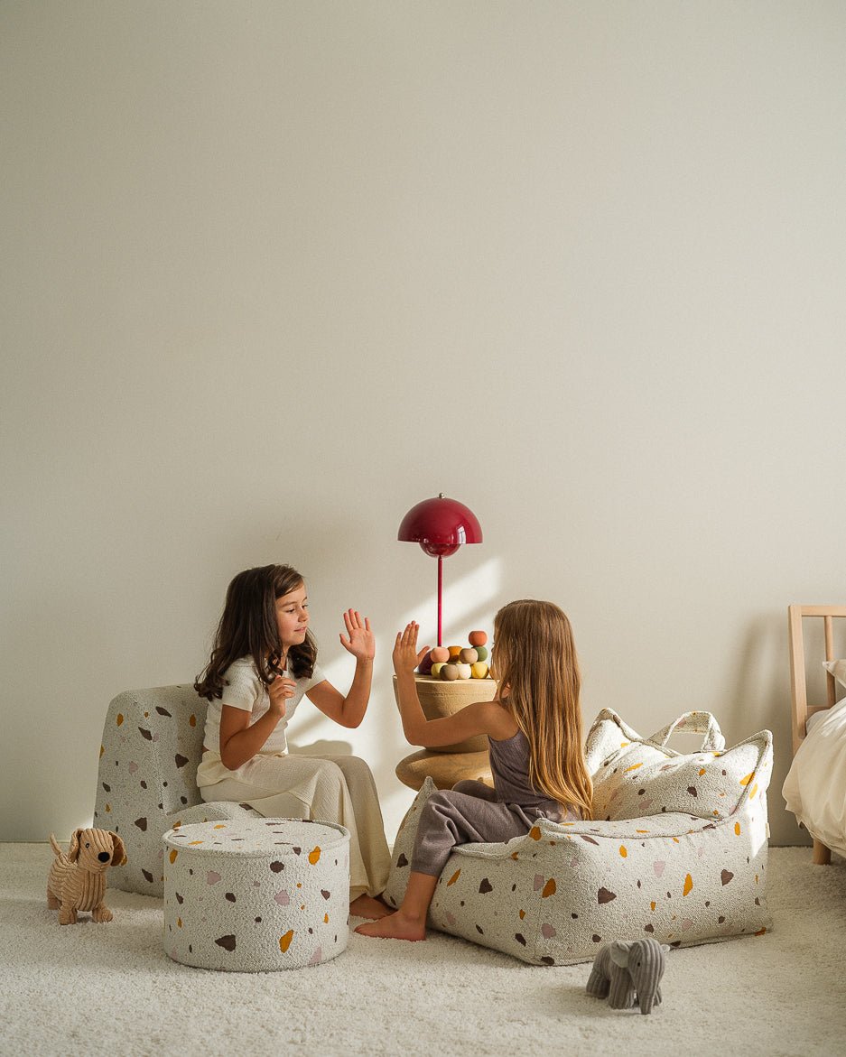 WIGIWAMA - Chaise Nuage Terrazzo - Marbre