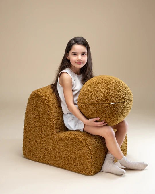 WIGIWAMA - Coussin Boule Molletonné - Érable