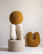 WIGIWAMA - Coussin Boule Molletonné - Érable