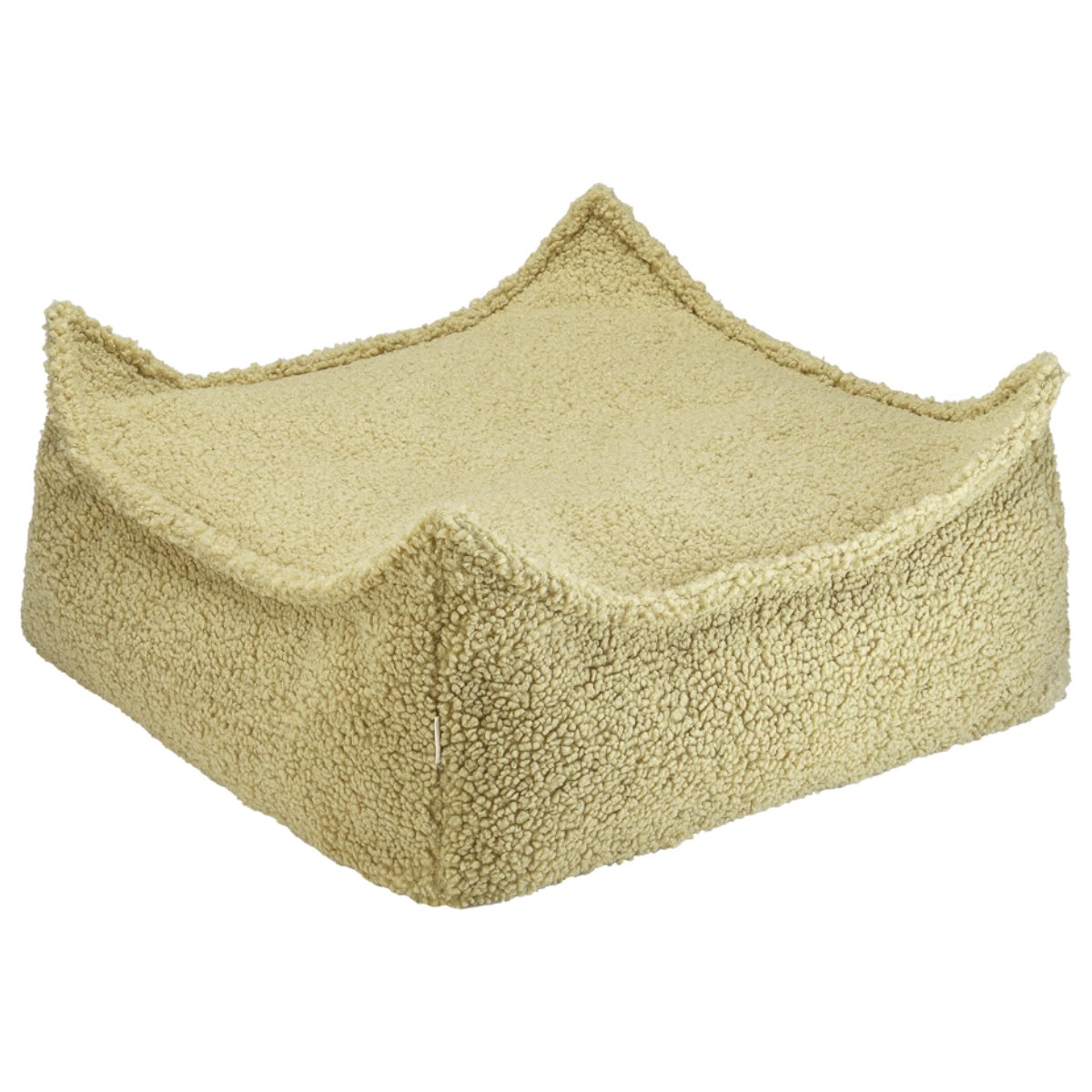 WIGIWAMA - Pouf Carré Molletonné - Matcha