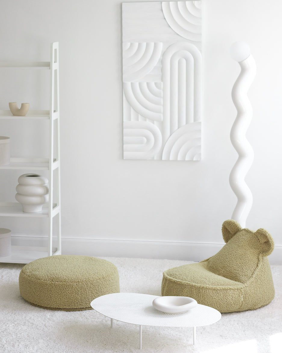WIGIWAMA - Pouf Molletonné - Matcha