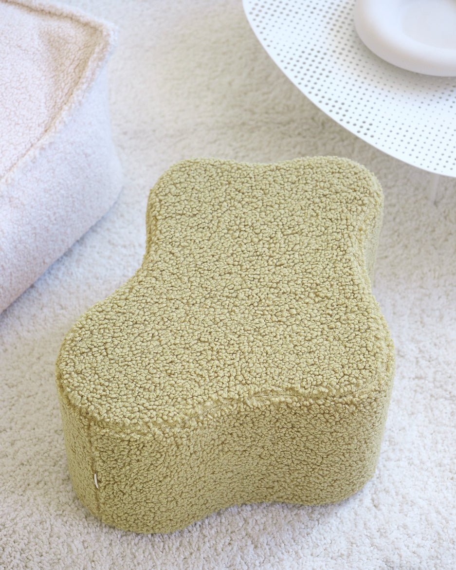 WIGIWAMA - Pouf Nuage Molletonné - Matcha