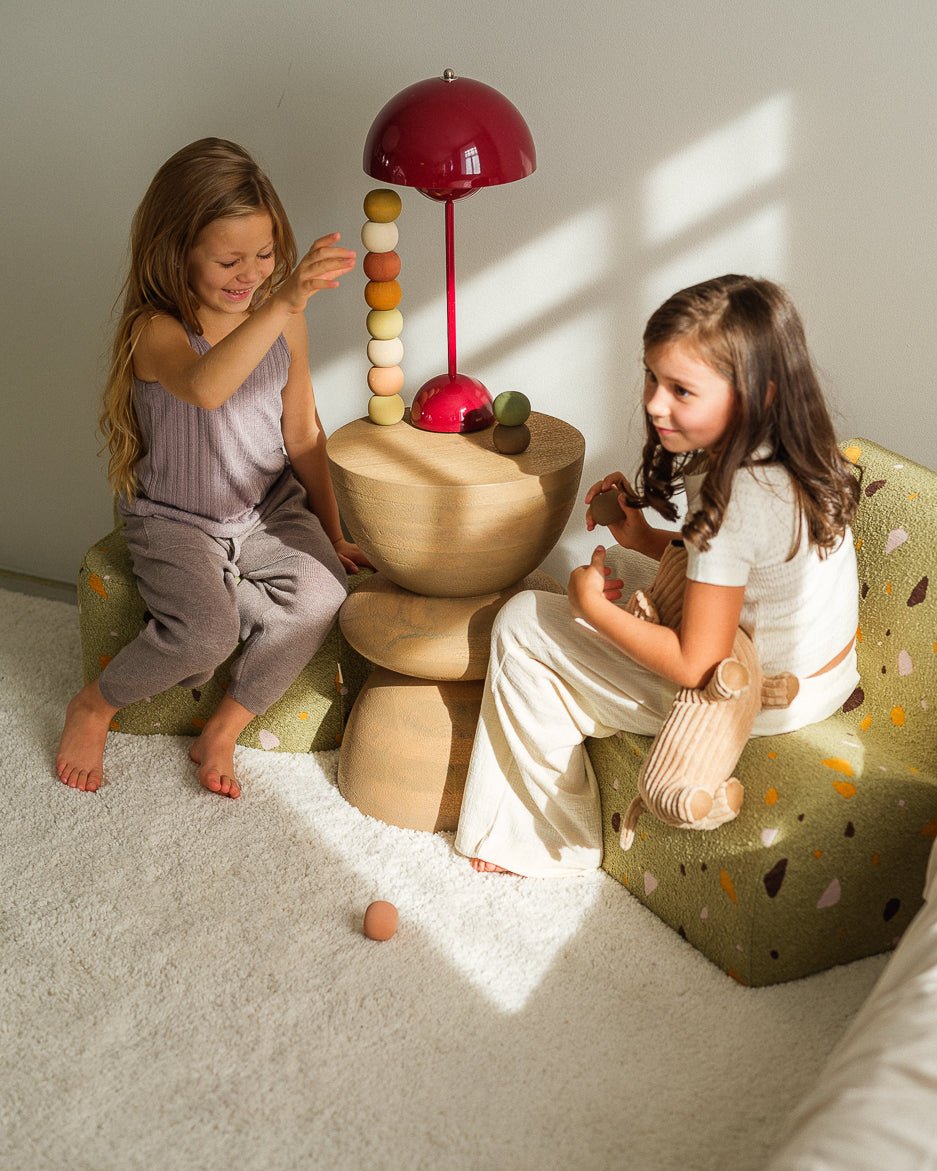WIGIWAMA - Pouf Nuage Terrazzo - Mousse