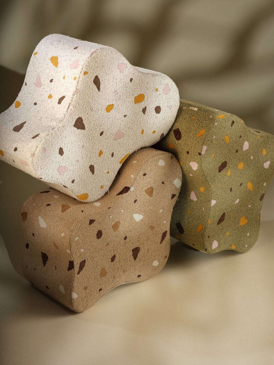 WIGIWAMA - Pouf Nuage Terrazzo - Mousse