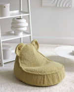 WIGIWAMA - Pouf Ours Molletonné - Matcha