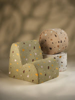 WIGIWAMA - Pouf Terrazzo - Marbre