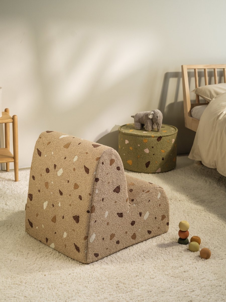 WIGIWAMA - Pouf Terrazzo - Mousse
