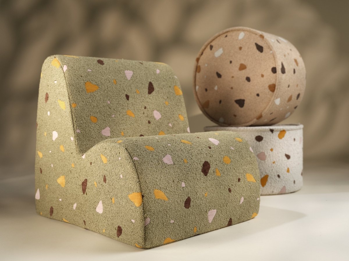 WIGIWAMA - Pouf Terrazzo - Sable