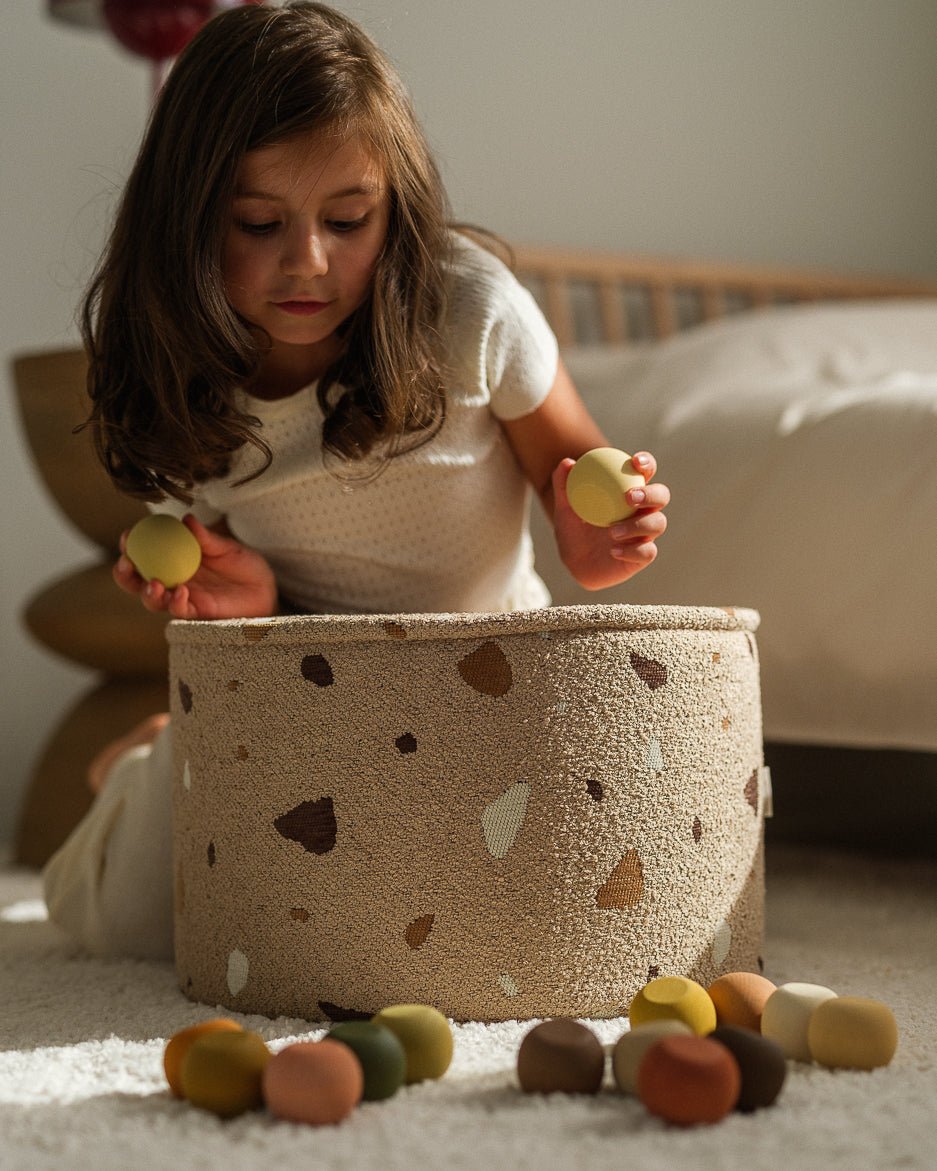 WIGIWAMA - Pouf Terrazzo - Sable