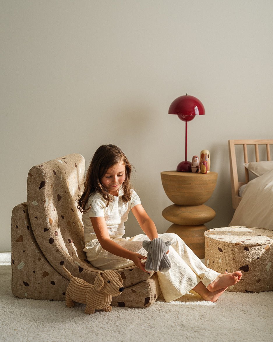 WIGIWAMA - Pouf Terrazzo - Sable