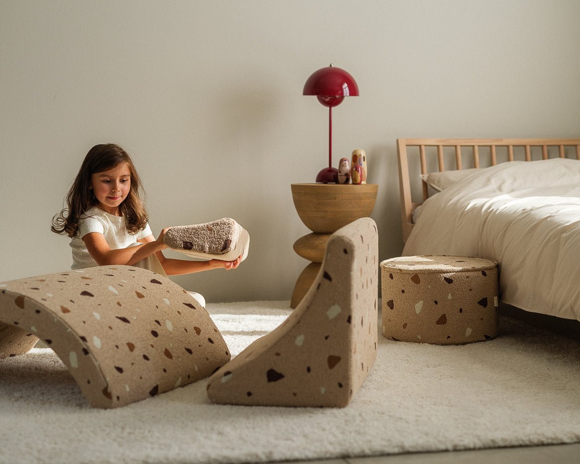 WIGIWAMA - Pouf Terrazzo - Sable